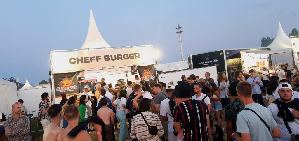 Cheff Burger en action